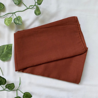 Jilbab Paris Old Segi Empat Brown