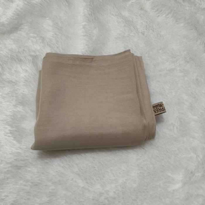 Jilbab Paris Premium Segi Empat Mocca