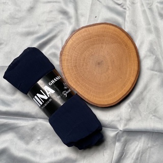 Jilbab Pashmina Plisket Navy