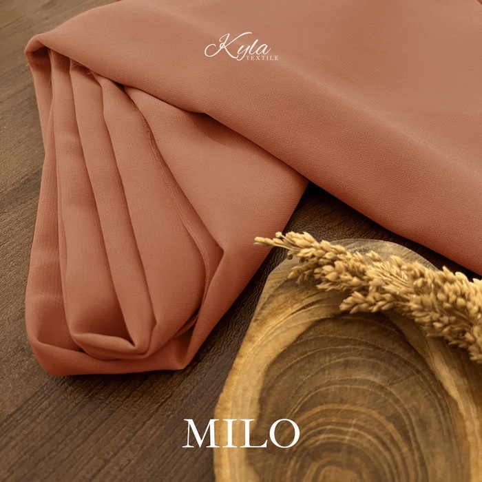 Jilbab Pashmina Ceruty Babydoll Milo